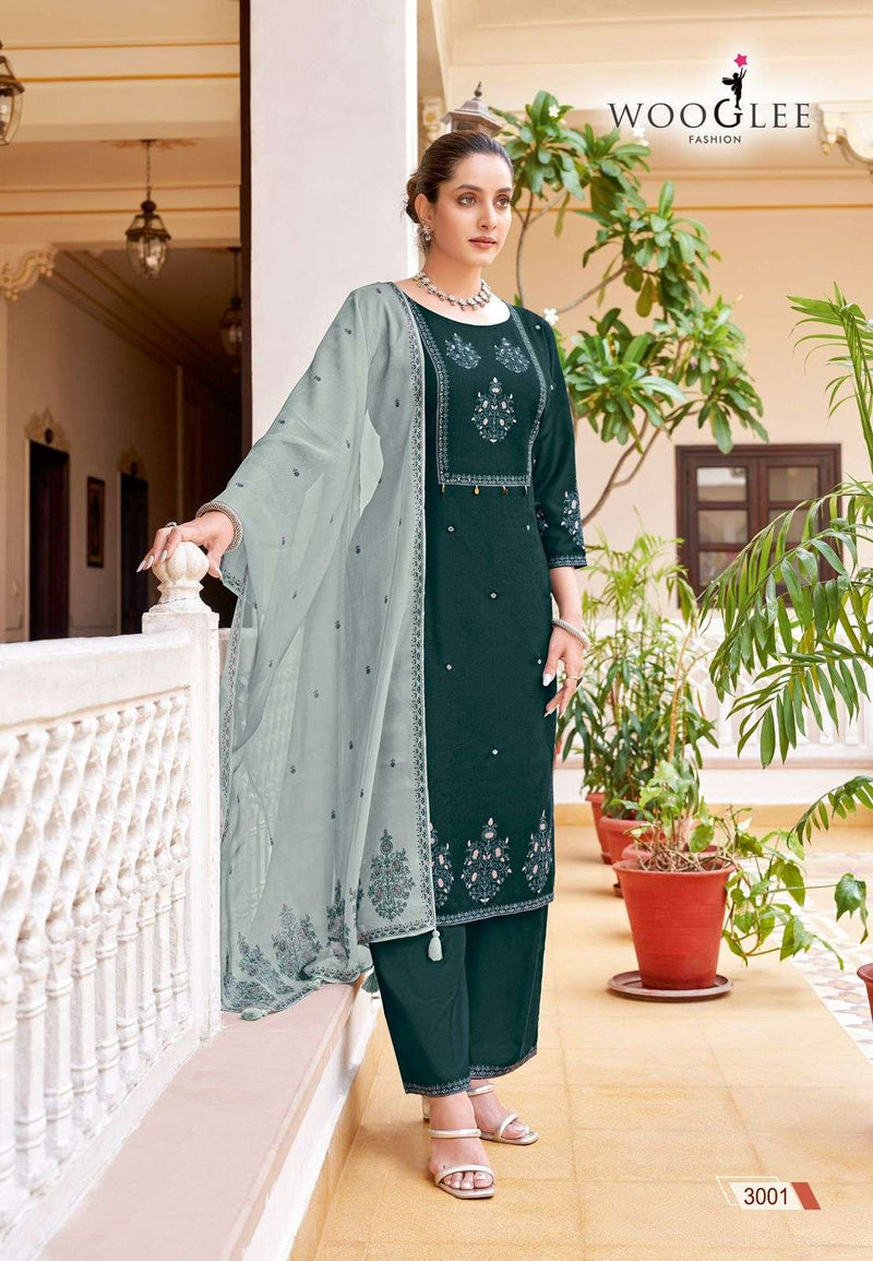 Wooglee Swaraj Viscose Fancy Designer Work Kurti