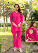 Wooglee Zeel Pure Cotton Fancy Designer Handwork Kurti