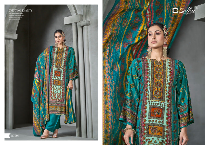 Zulfat Designer Suits Aayat Vol 13 Viscose Rayon Designer Print With Handwork Salwar Kameez