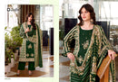 Zulfat Designer Suits Humaira Pure Pashmina Woolen Embroidered Salwar Kameez