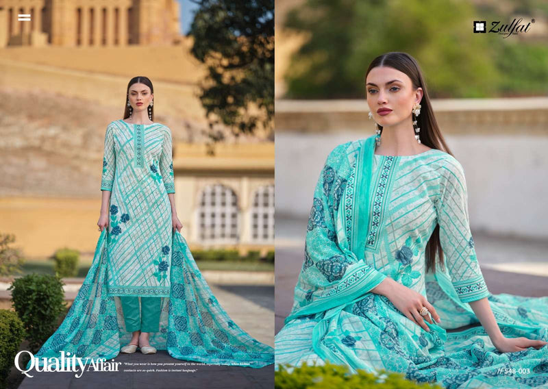 Zulfat Farhana Vol 6 Cotton Exclusive Designer Printed Daily Wear Salwar Kameez