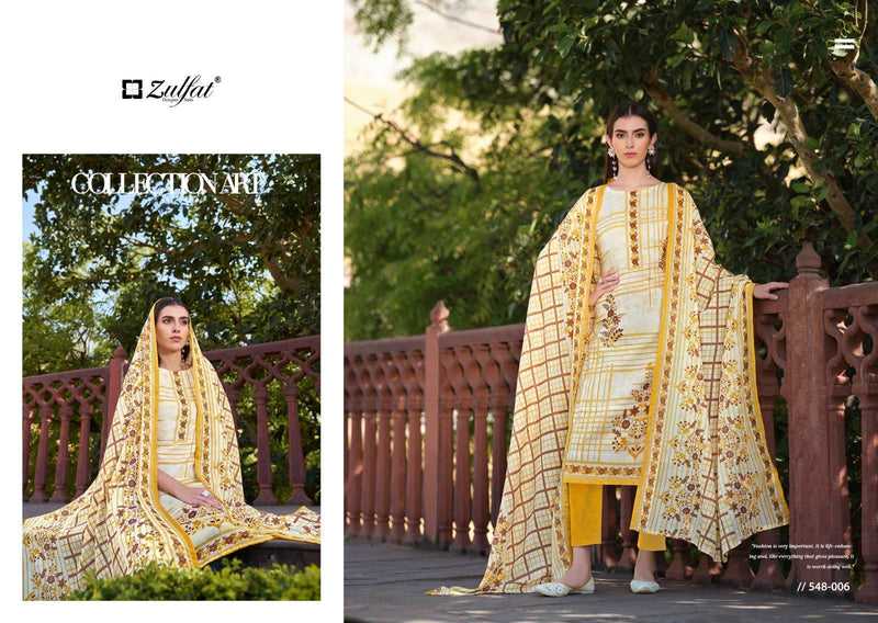 Zulfat Farhana Vol 6 Cotton Exclusive Designer Printed Daily Wear Salwar Kameez