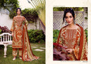 Zulfat Jannat 100% Pure Woollen Pashmina Embroidered Suit with Shawl Dupatta