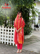 Aasha Designer ASD-1181 – Pure Lawn Printed with Heavy Self Embroidery Suit