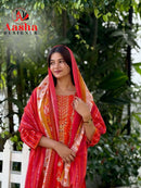 Aasha Designer ASD-1181 – Pure Lawn Printed with Heavy Self Embroidery Suit