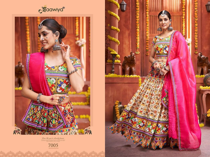 Aawiya Official Rajwadi Vol 4 Fancy New Navratri Lehnga Choli Collection