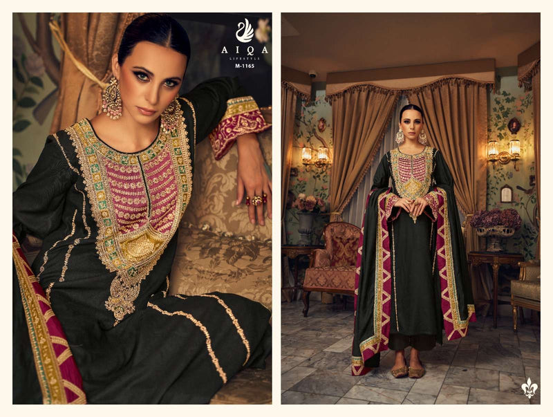 Aiqa Dastak Vol 2 Pashmima Designer Party Wear Suit