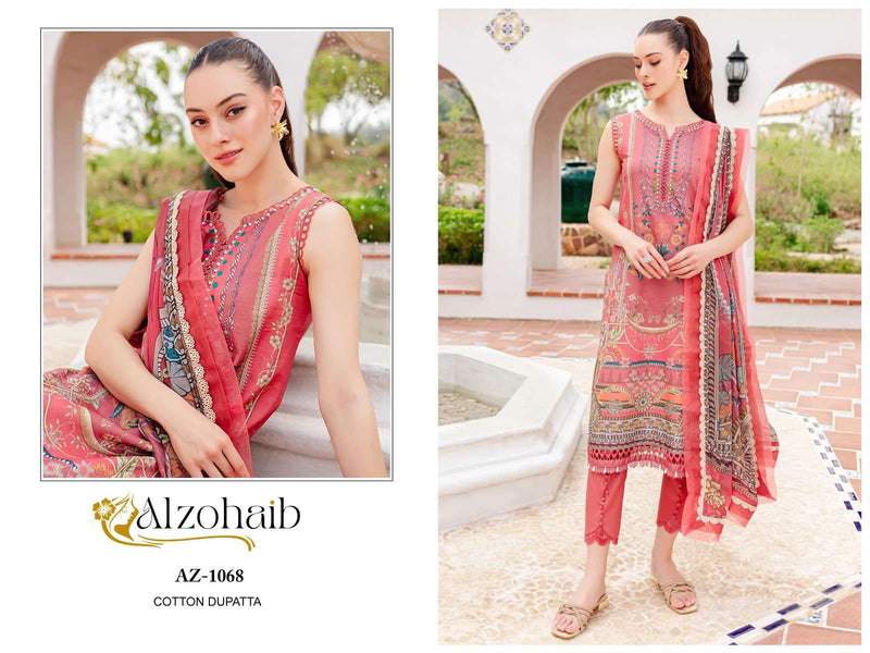 Al Zohaib Queen Court Vol 3 Cotton Fancy Salwar Suit