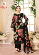 Alok Suits Fariha Edition 4 Premium Maslin Embroidered Work Salwar Suit