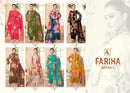 Alok Suits Fariha Edition 4 Premium Maslin Embroidered Work Salwar Suit