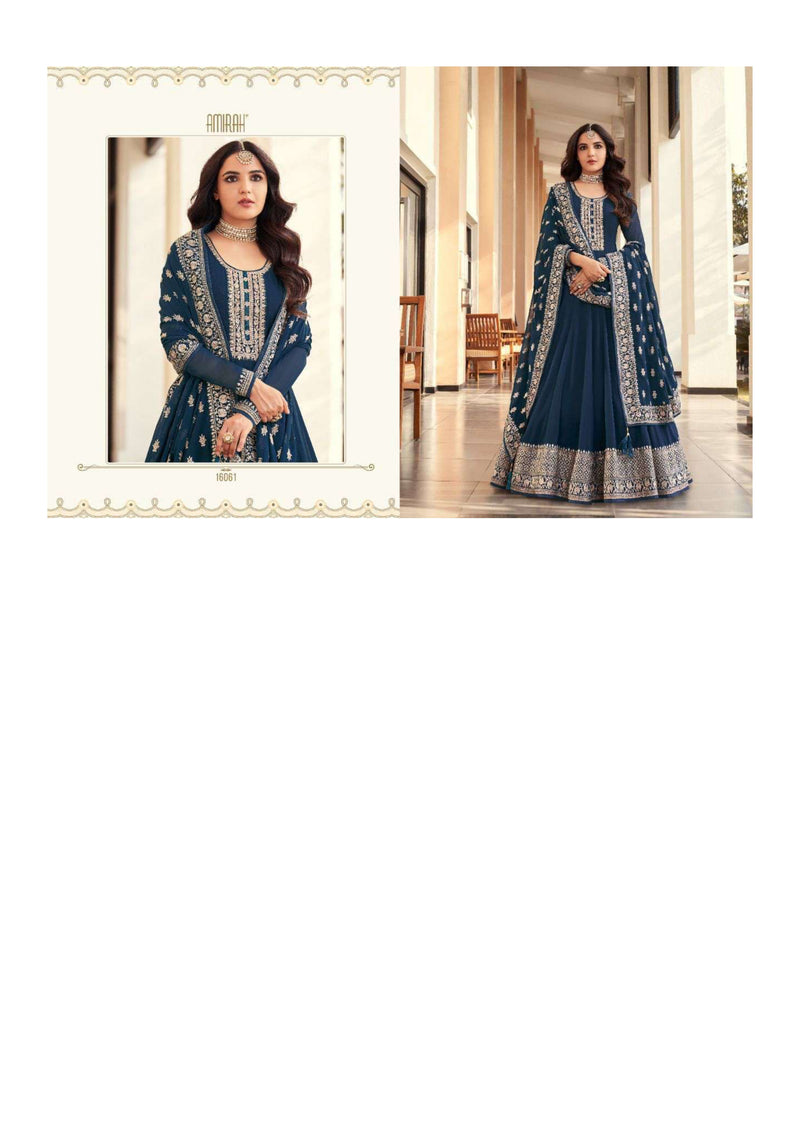 Amirah Classic Vol 2 Georgette Heavy Embroidery Designer Anarkali Suit Collection