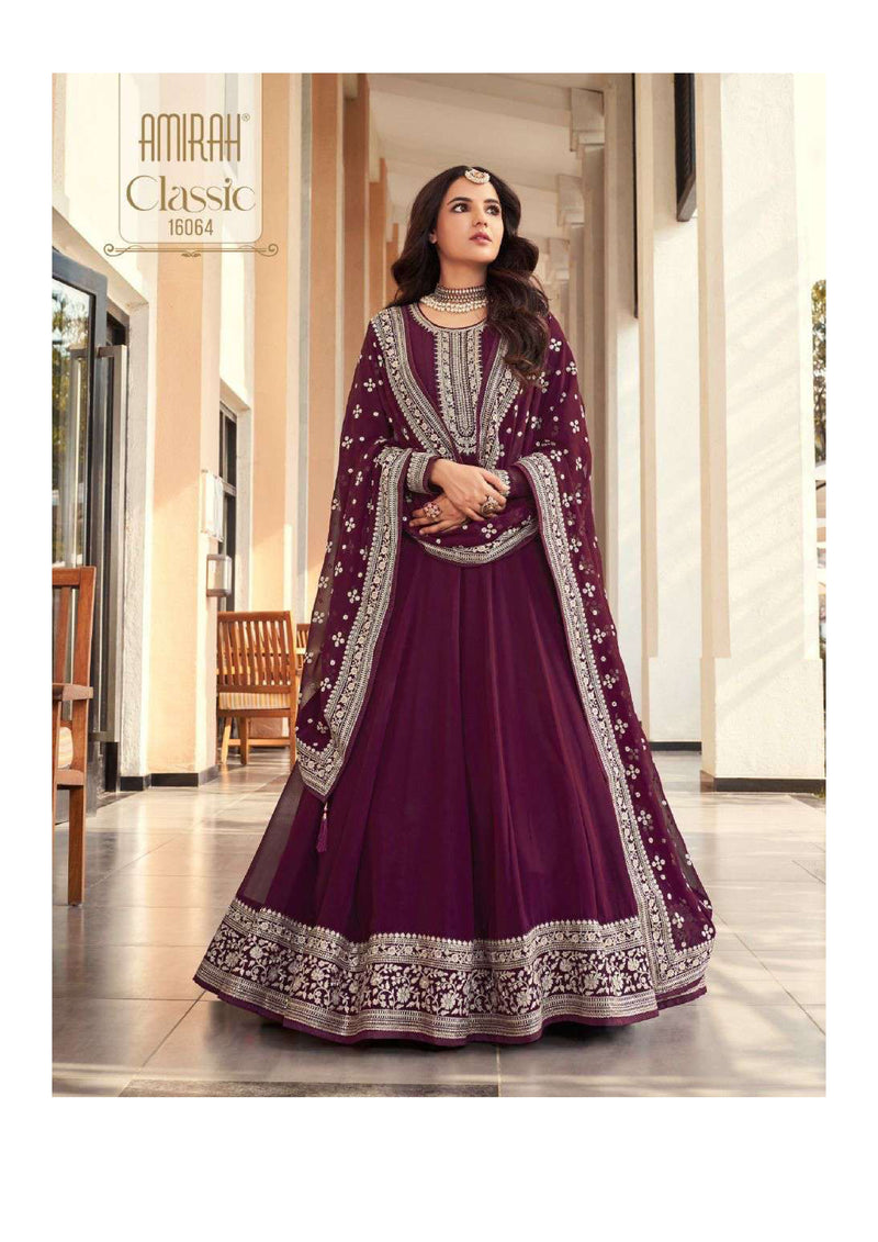 Amirah Classic Vol 2 Georgette Heavy Embroidery Designer Anarkali Suit Collection