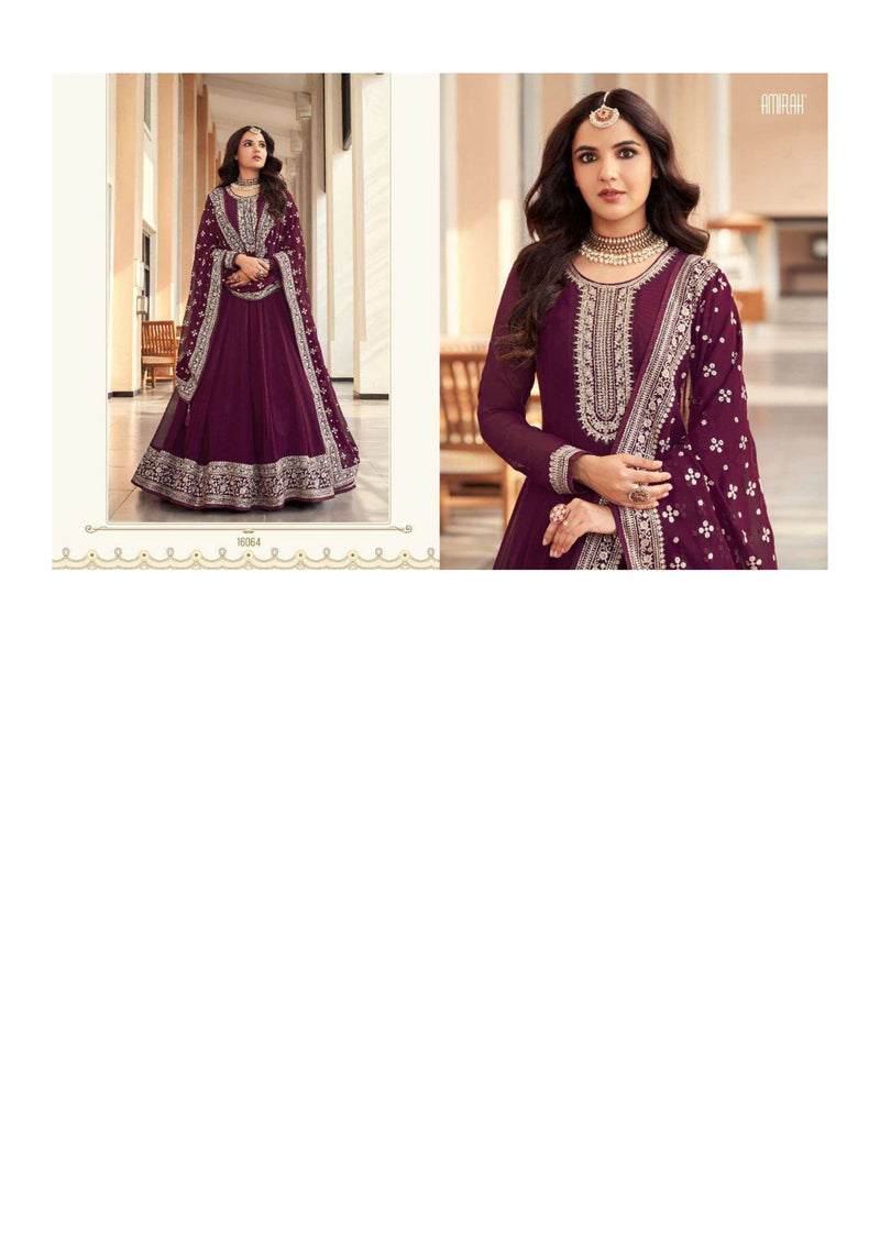 Amirah Classic Vol 2 Georgette Heavy Embroidery Designer Anarkali Suit Collection