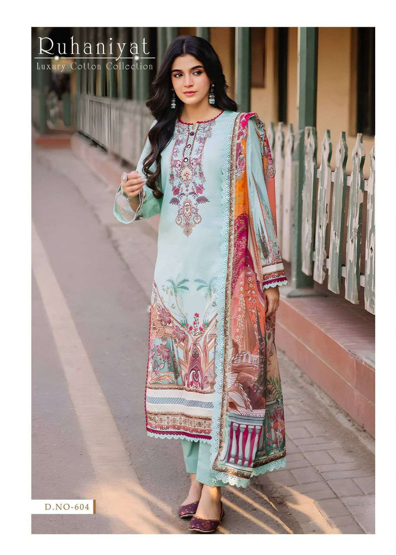 Asifa Ruhaniyat Vol 6 Cotton Daily Wear Salwar Suit