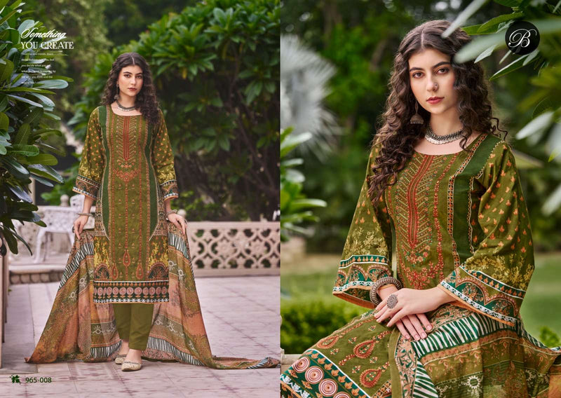 Belliza Designer Studio Bin Saeed Vol 7 Cotton Digital Print Fancy Suit