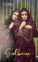 Belliza Designer Studio Gulbano Pure Pashmina Jacquard Kani Work Suit