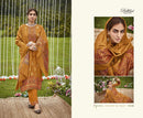 Belliza Designer Studio Gulbano Pure Pashmina Jacquard Kani Work Suit
