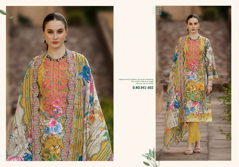 Belliza Designer Studio Guzarish Vol 14 Cotton Exclusive Embroidery Work Salwar Suit