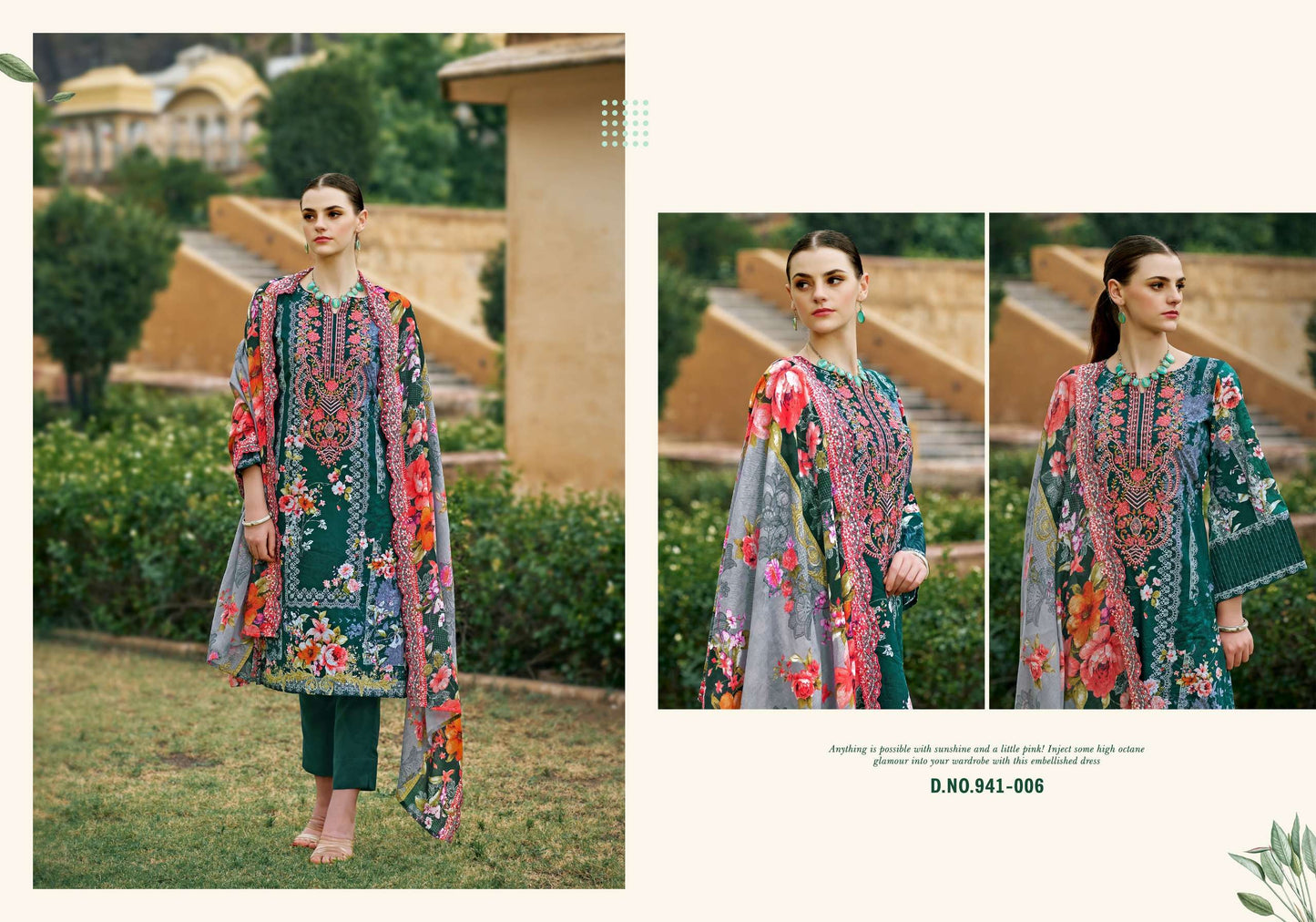 Belliza Designer Studio Guzarish Vol 14 Cotton Exclusive Embroidery Work Salwar Suit