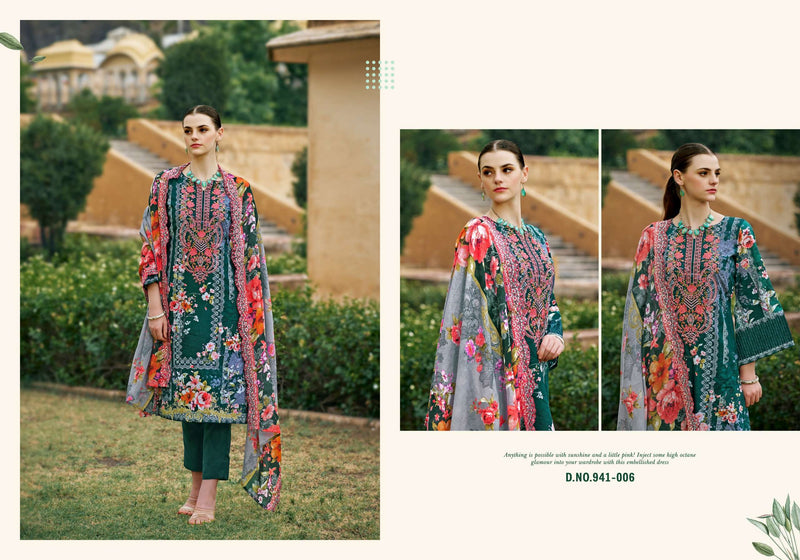 Belliza Designer Studio Guzarish Vol 14 Cotton Exclusive Embroidery Work Salwar Suit