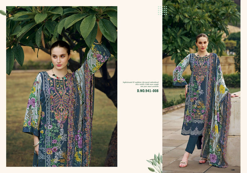 Belliza Designer Studio Guzarish Vol 14 Cotton Exclusive Embroidery Work Salwar Suit