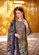 Belliza Naira Vol 123 Elegant Digital Print & Embroidered Cotton Suits