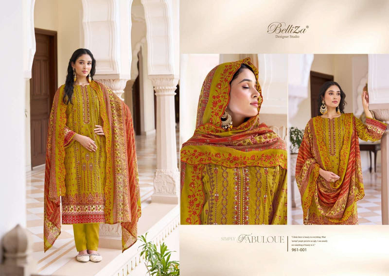 Belliza Designer Studio Zubiya Vol 2 Cotton Digital Print Salwar Kameez