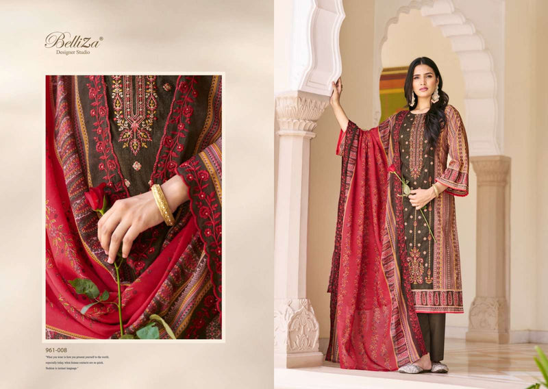 Belliza Designer Studio Zubiya Vol 2 Cotton Digital Print Salwar Kameez