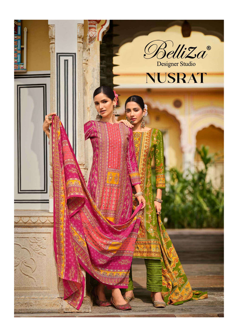 Belliza Designer Studio Nusrat Muslin Digital Print Salwar Suit