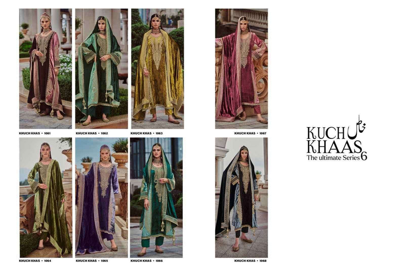 Cinderella Kuch Khaas Vol 6 Velvet Party Wear Suit