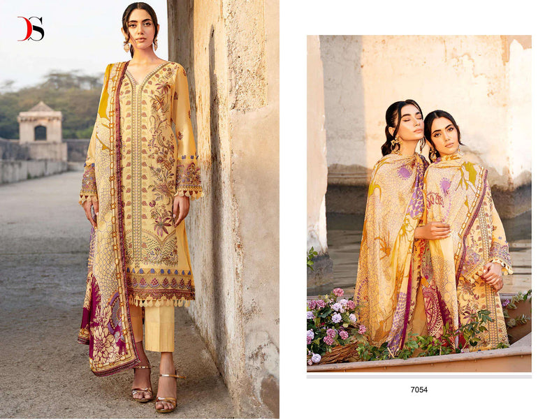 Deepsy Suits Cheveron 24 Cotton Self Embroidery Designer Salwar Suit