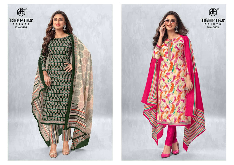 Deeptex Print Chief Guest Vol 34 Cotton Unstitched Salwar Suit For Daily Wear