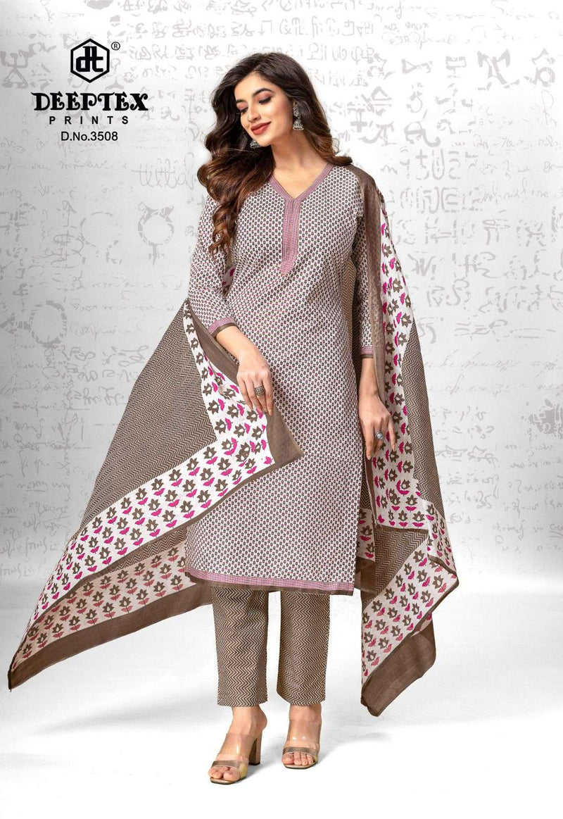 Deeptex Prints Chief Guest Vol 35 Cotton Fancy Daily Wear Salwar Suit