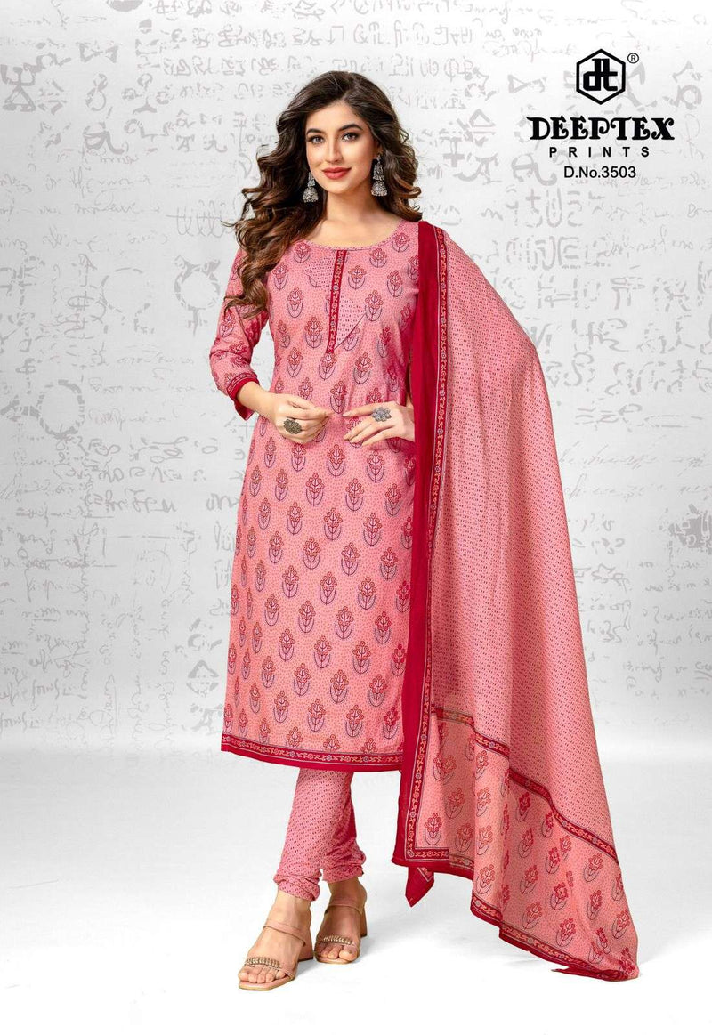 Deeptex Prints Chief Guest Vol 35 Cotton Fancy Daily Wear Salwar Suit