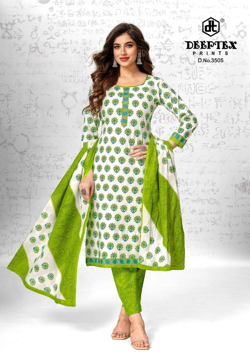 Deeptex Prints Chief Guest Vol 35 Cotton Fancy Daily Wear Salwar Suit