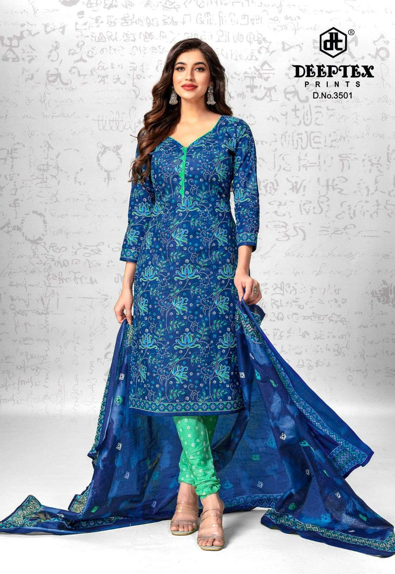 Deeptex Prints Chief Guest Vol 35 Cotton Fancy Daily Wear Salwar Suit