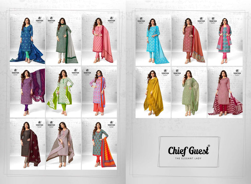 Deeptex Prints Chief Guest Vol 35 Cotton Fancy Daily Wear Salwar Suit