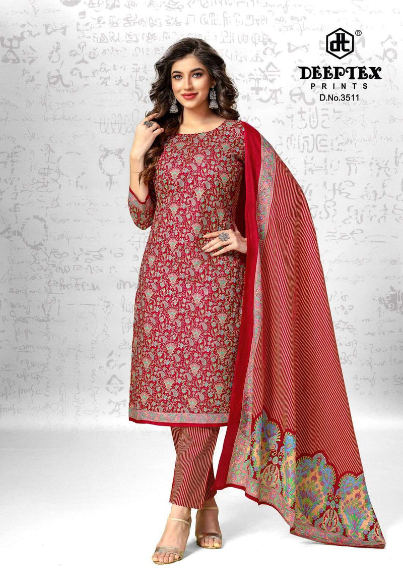 Deeptex Prints Chief Guest Vol 35 Cotton Fancy Daily Wear Salwar Suit