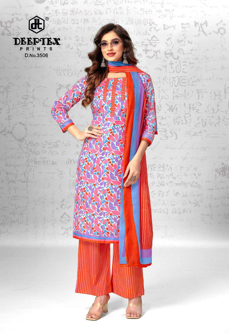 Deeptex Prints Chief Guest Vol 35 Cotton Fancy Daily Wear Salwar Suit