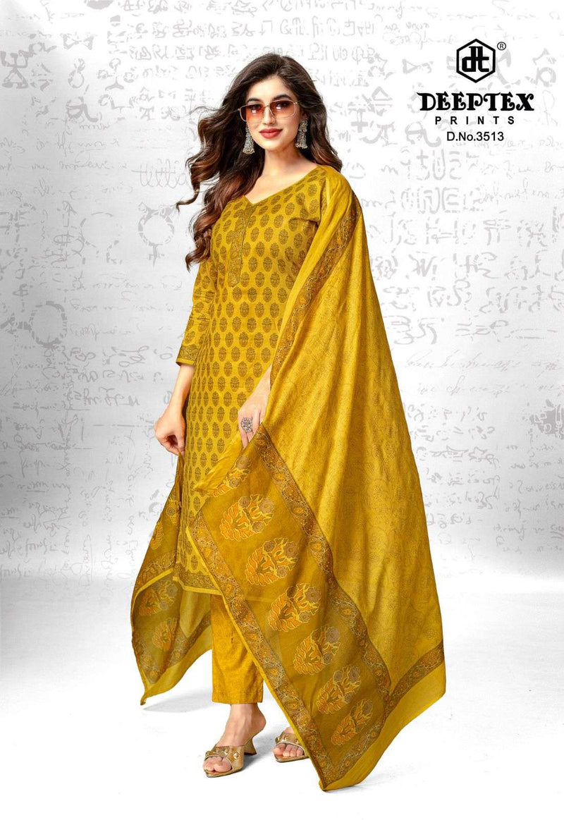 Deeptex Prints Chief Guest Vol 35 Cotton Fancy Daily Wear Salwar Suit