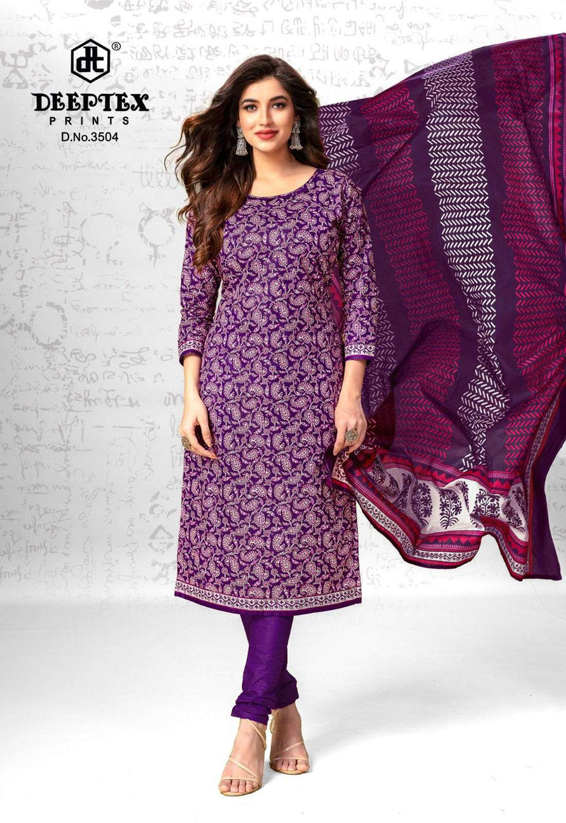 Deeptex Prints Chief Guest Vol 35 Cotton Fancy Daily Wear Salwar Suit