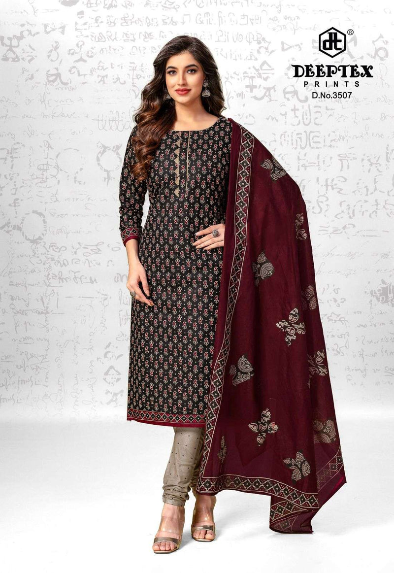 Deeptex Prints Chief Guest Vol 35 Cotton Fancy Daily Wear Salwar Suit