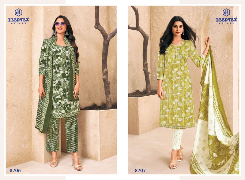 Deeptex Prints Miss India Vol 87 Cotton Printed Daily Wear Salwar Suits