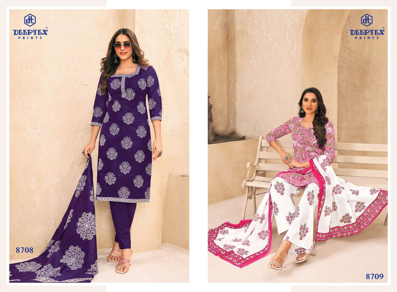 Deeptex Prints Miss India Vol 87 Cotton Printed Daily Wear Salwar Suits