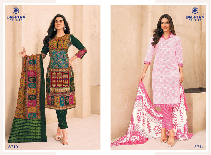 Deeptex Prints Miss India Vol 87 Cotton Printed Daily Wear Salwar Suits