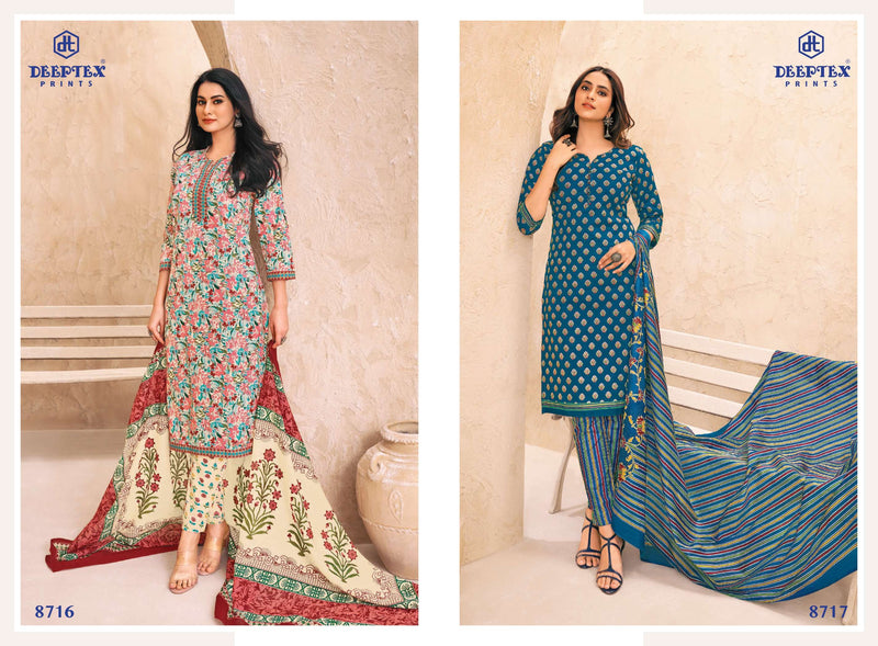 Deeptex Prints Miss India Vol 87 Cotton Printed Daily Wear Salwar Suits