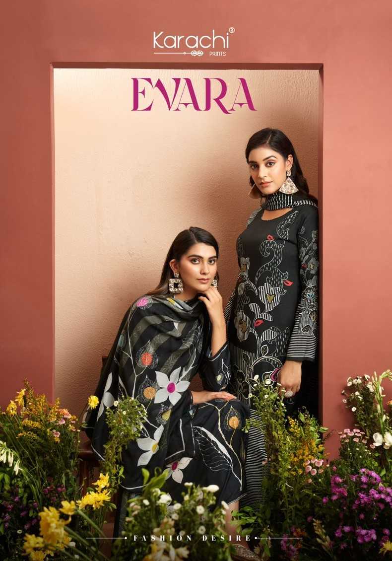 Kesar Karachi Print Evara Muslin Digitally Printed Salwar Suit