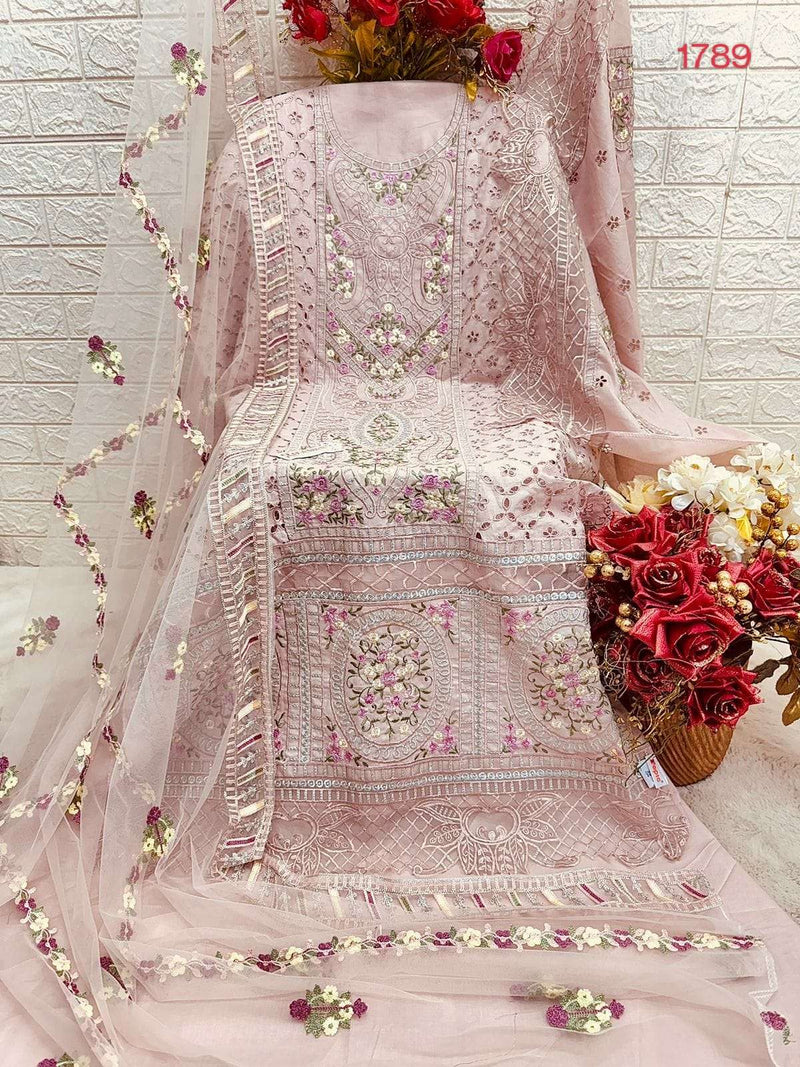 Fepic Rosemeen C 1789 Cotton Embroidered Designer Party Wear Salwar Suit