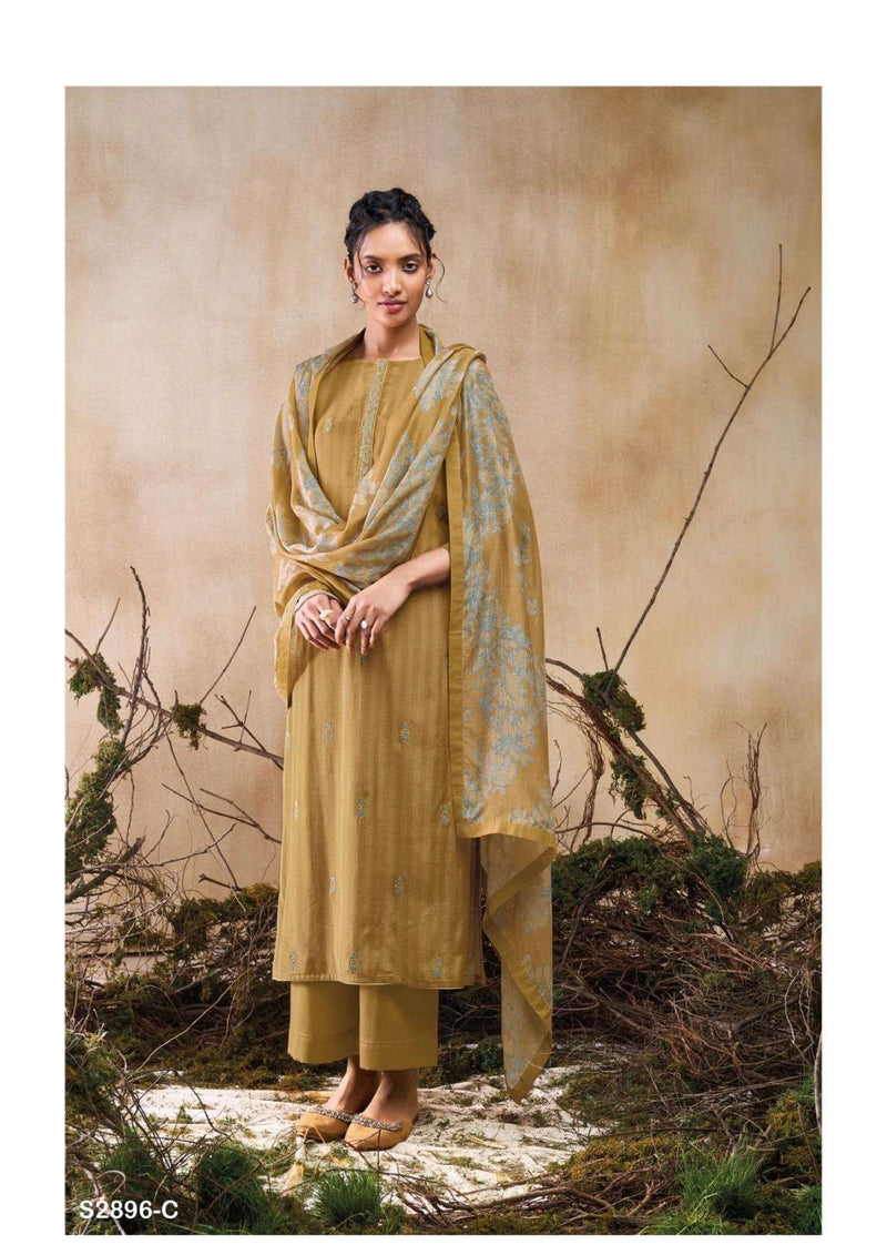 Ganga Fashion Tereza Viscose Muslin Printed Fancy Salwar Suit