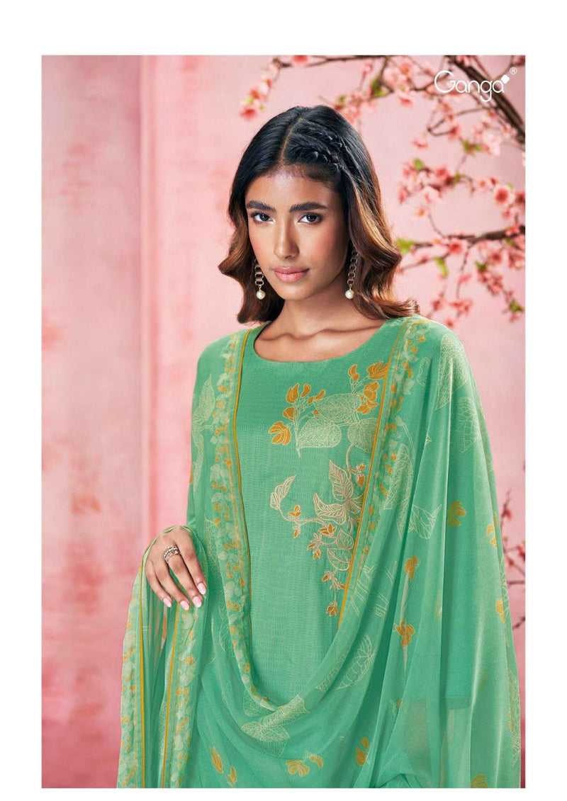 Cotton and silk salwar kameez best sale